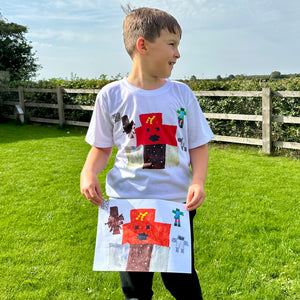 Dinky Designer - Action For Children Charity T-shirt for kids