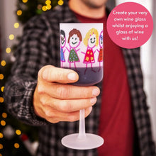 Christmas Wine & Glass Adult Workshop