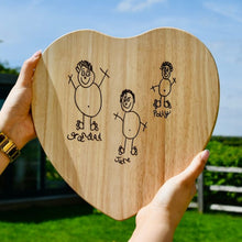 Heart Chopping Board