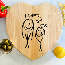 Heart Chopping Board