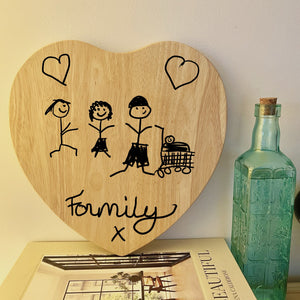 Heart Chopping Boards
