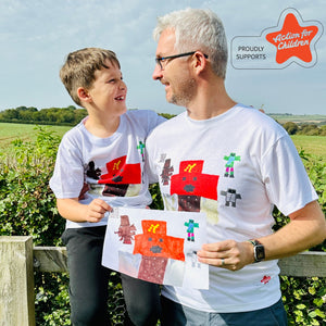Dinky Designer - Action For Children Charity T-shirt for kids