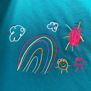 NEW Men's Embroidered Hoodie