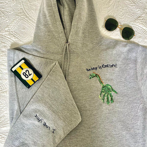 Women's Embroidered Hoodie