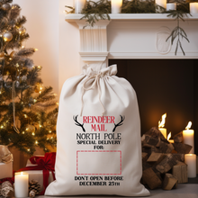 NEW Personalised Santa Sack