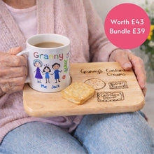 NEW Relax & Unwind Set - Mug & Tea and Biscuit board