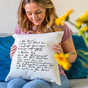 Treasured Writing Cushion