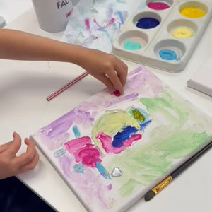 Cakey's Colourful Canvas Workshop