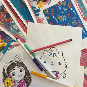 Dinky Artist X Gabby's Dollhouse FREE activity download!