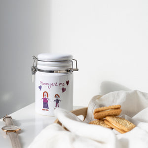 Christmas Storage Jar