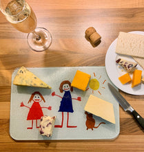 Christmas Glass Cheeseboard