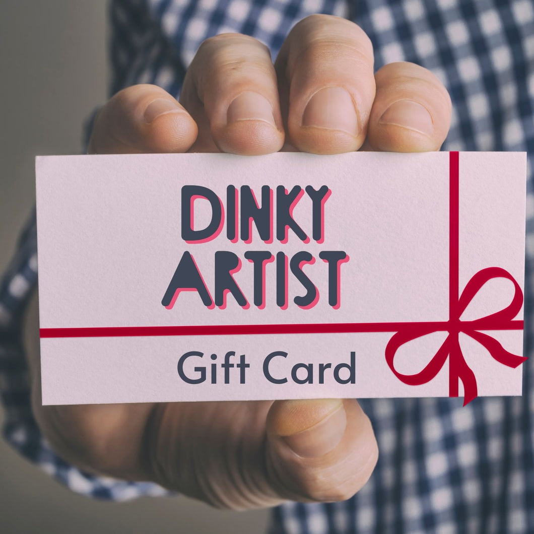 Dinky Artist Gift Card