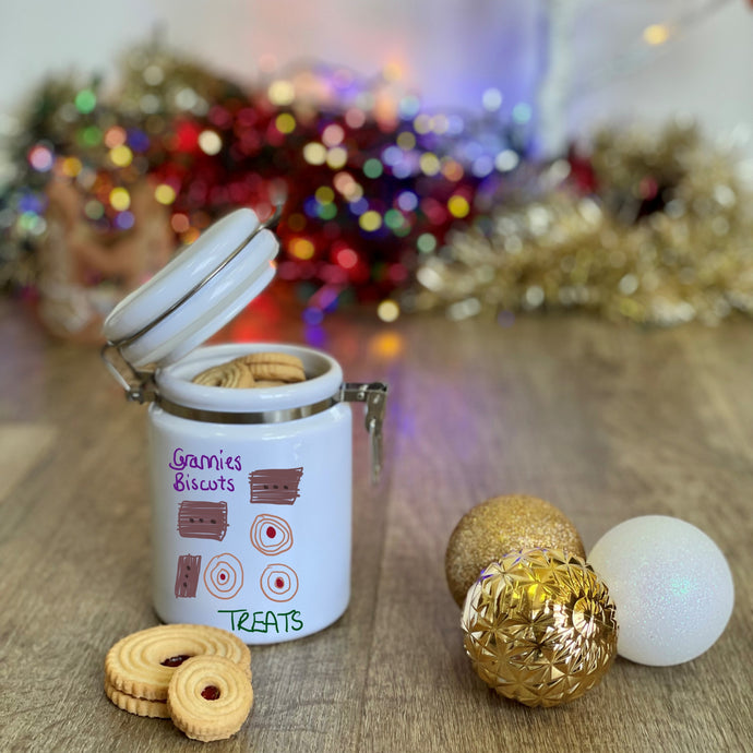 Christmas Storage Jar