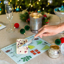 Christmas Glass Cheeseboard