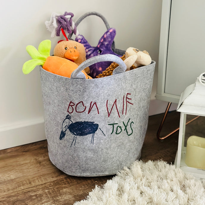 Pet Toy Basket