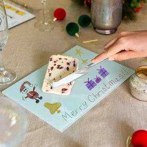 Christmas Glass Cheeseboard
