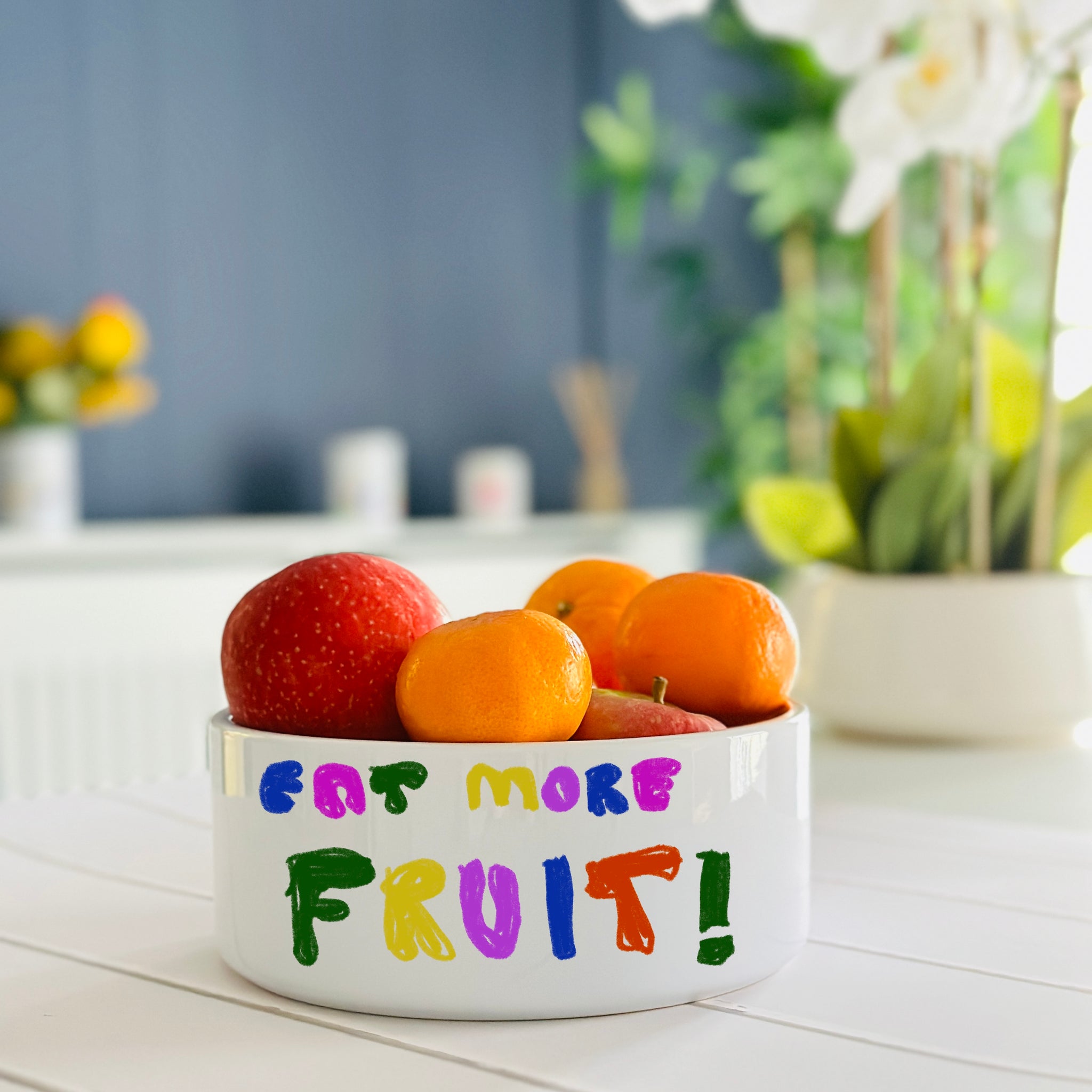 fruit bowl art for kids