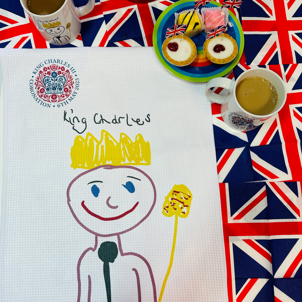 Coronation Tea Towel - Limited Edition!