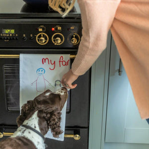 Child's Drawing Tea Towel